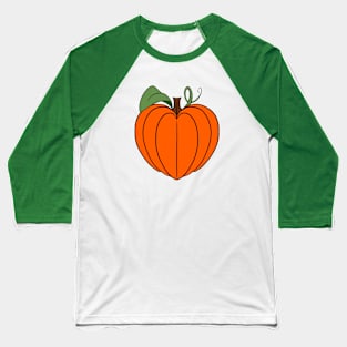 Pumpkin Heart - Original Baseball T-Shirt